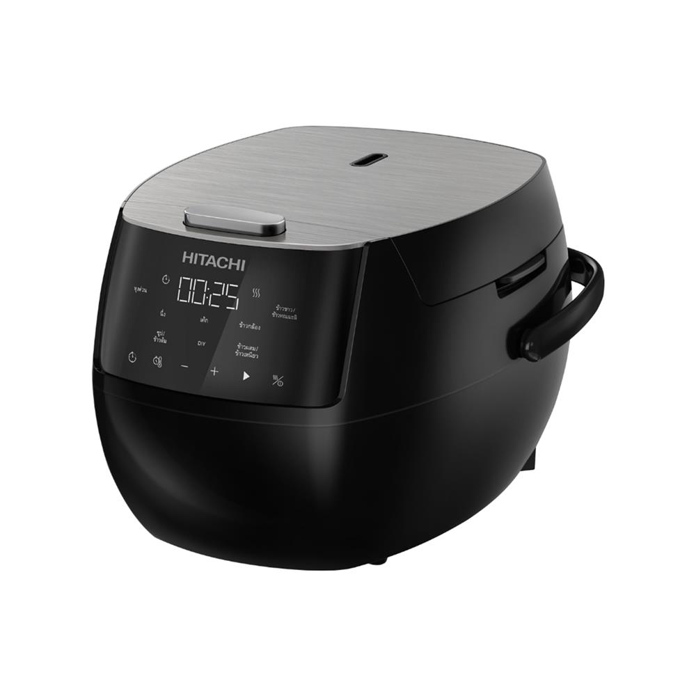 หม้อหุงข้าว DIGITAL HITACHI RZ-R10XP สีดำ 1 ลิตร