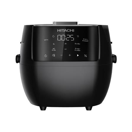 หม้อหุงข้าว DIGITAL HITACHI RZ-R10XP สีดำ 1 ลิตร_0