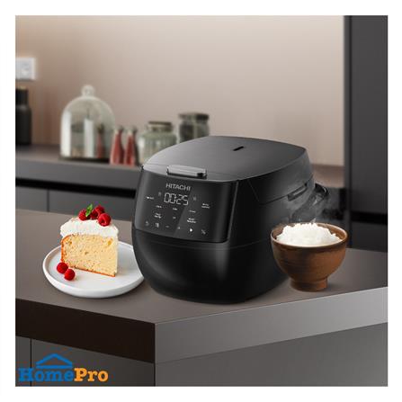 หม้อหุงข้าว DIGITAL HITACHI RZ-R10XP สีดำ 1 ลิตร_5