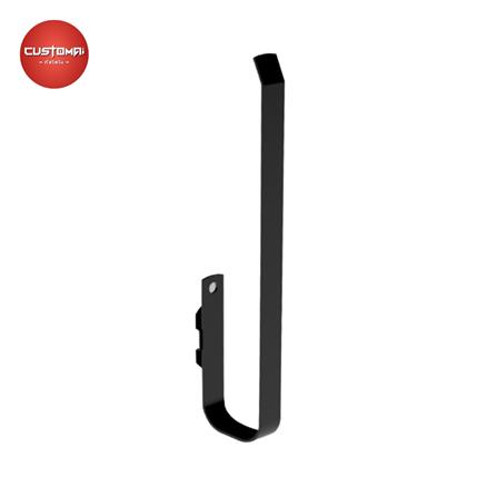 ตะขอแขวนเหล็กแขวนสายยาว CUSTOMAI สีดำ