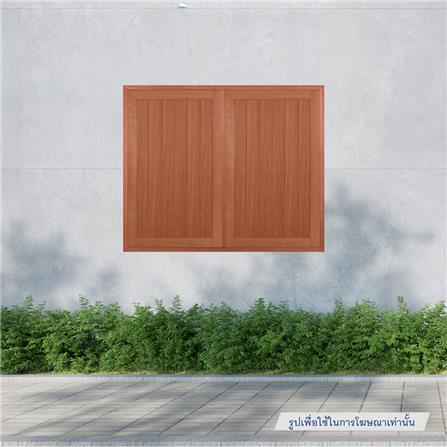 หน้าต่างไม้เนื้อแข็ง VK VK334 สายฝน 60x100 ซม. สีธรรมชาติ_2