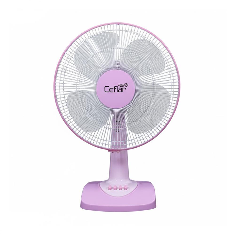 พัดลมตั้งโต๊ะ 16 นิ้ว CEFLAR FB-1602 สีชมพู