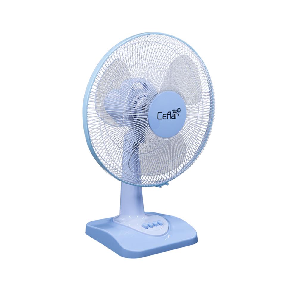 พัดลมตั้งโต๊ะ 16 นิ้ว CEFLAR FB-1602 สีฟ้าอ่อน