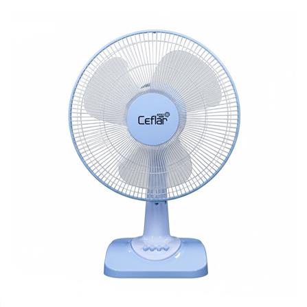 พัดลมตั้งโต๊ะ 16 นิ้ว CEFLAR FB-1602 สีฟ้าอ่อน_0