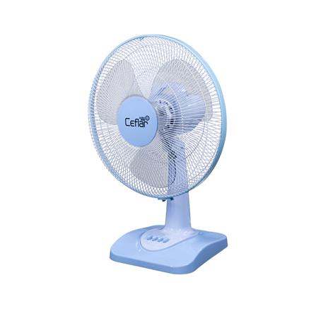พัดลมตั้งโต๊ะ 16 นิ้ว CEFLAR FB-1602 สีฟ้าอ่อน_1