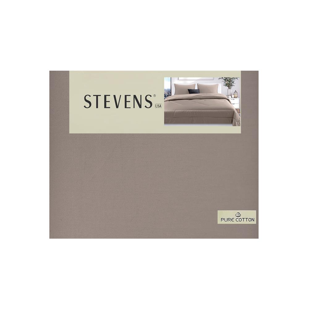 ชุดผ้าปูที่นอน 6 ฟุต (ชุด 5 ชิ้น) STEVENS PURE COTTON DN21BI