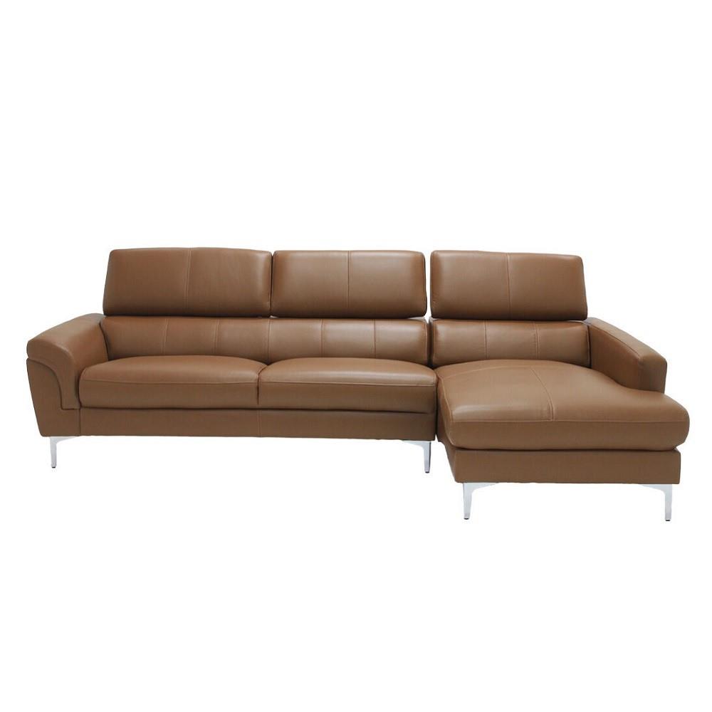 โซฟาเข้ามุมขวา SB FURNITURE GEEZER 19216829 สีน้ำตาล