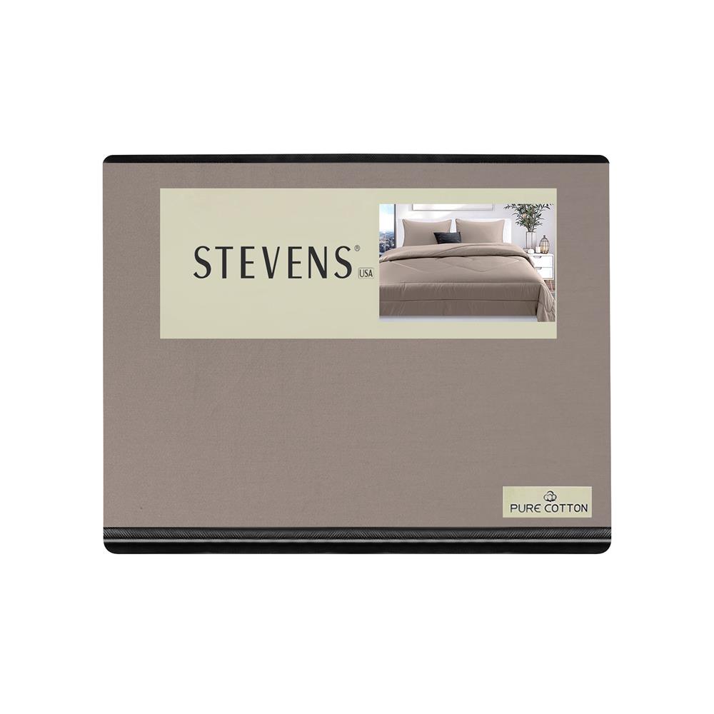 ชุดผ้าปูที่นอน 6 ฟุต (ชุด 6 ชิ้น) STEVENS PURE COTTON DN21BI