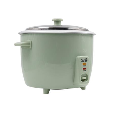 หม้อหุงข้าวธรรมดา CEFLAR CR-185 1.8 ลิตร สีเขียว_1