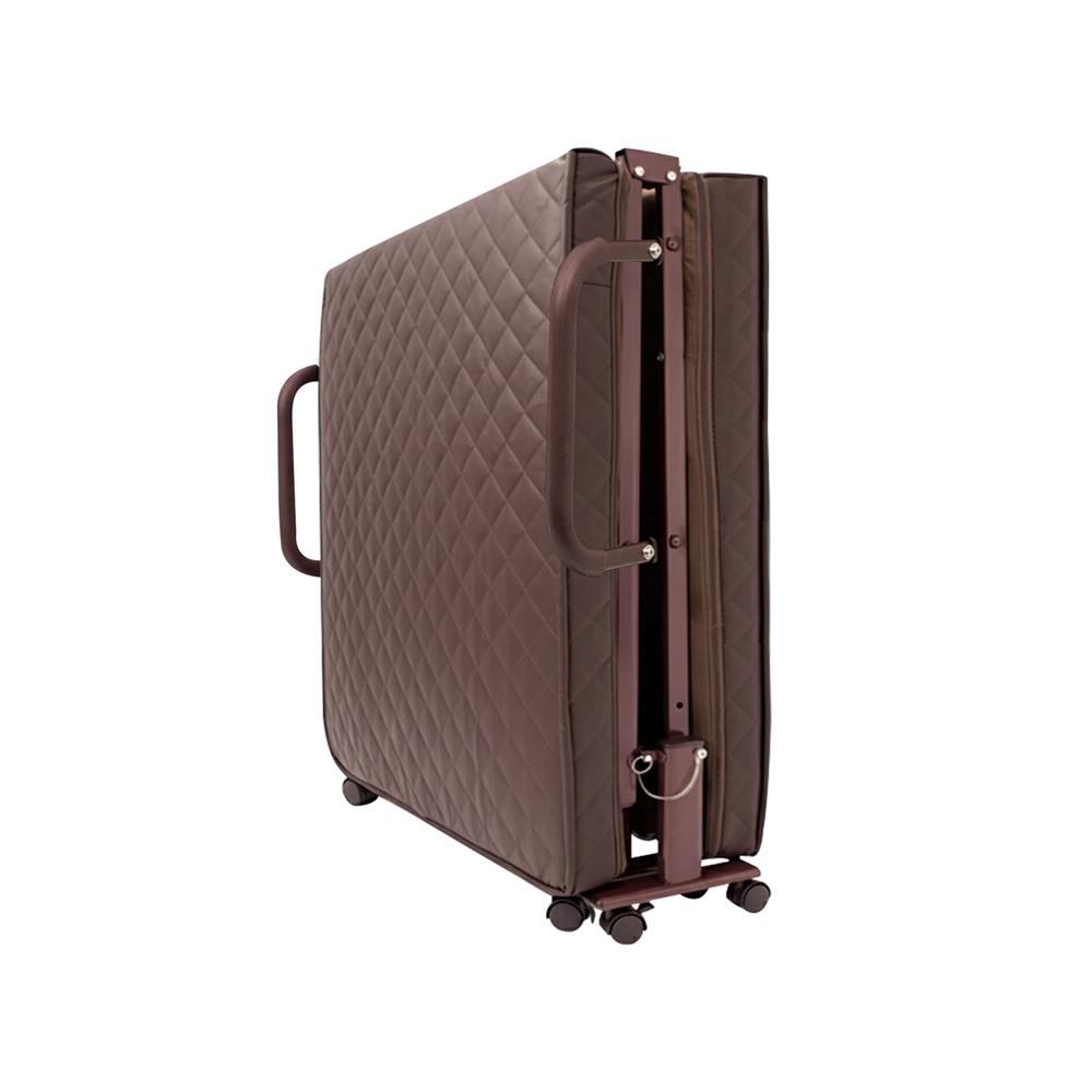 เตียงพับพร้อม TOPPER THAIBULL OLT3D145-80S (3D) สีน้ำตาล