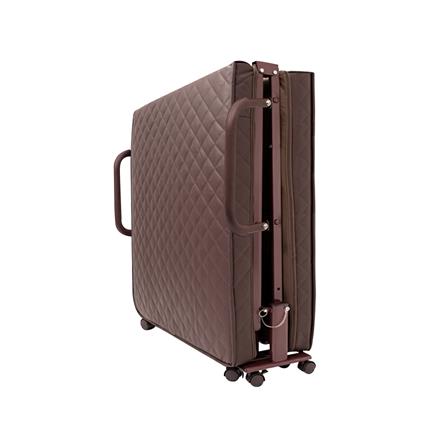 เตียงพับพร้อม TOPPER THAIBULL OLT3D145-80S (3D) สีน้ำตาล_2