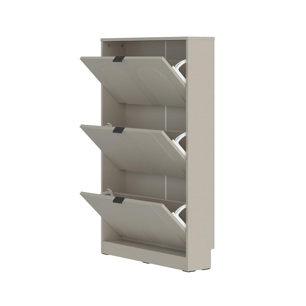 ตู้วางรองเท้า SB FURNITURE LUNETTA 19242245 76 ซม. สีครีม