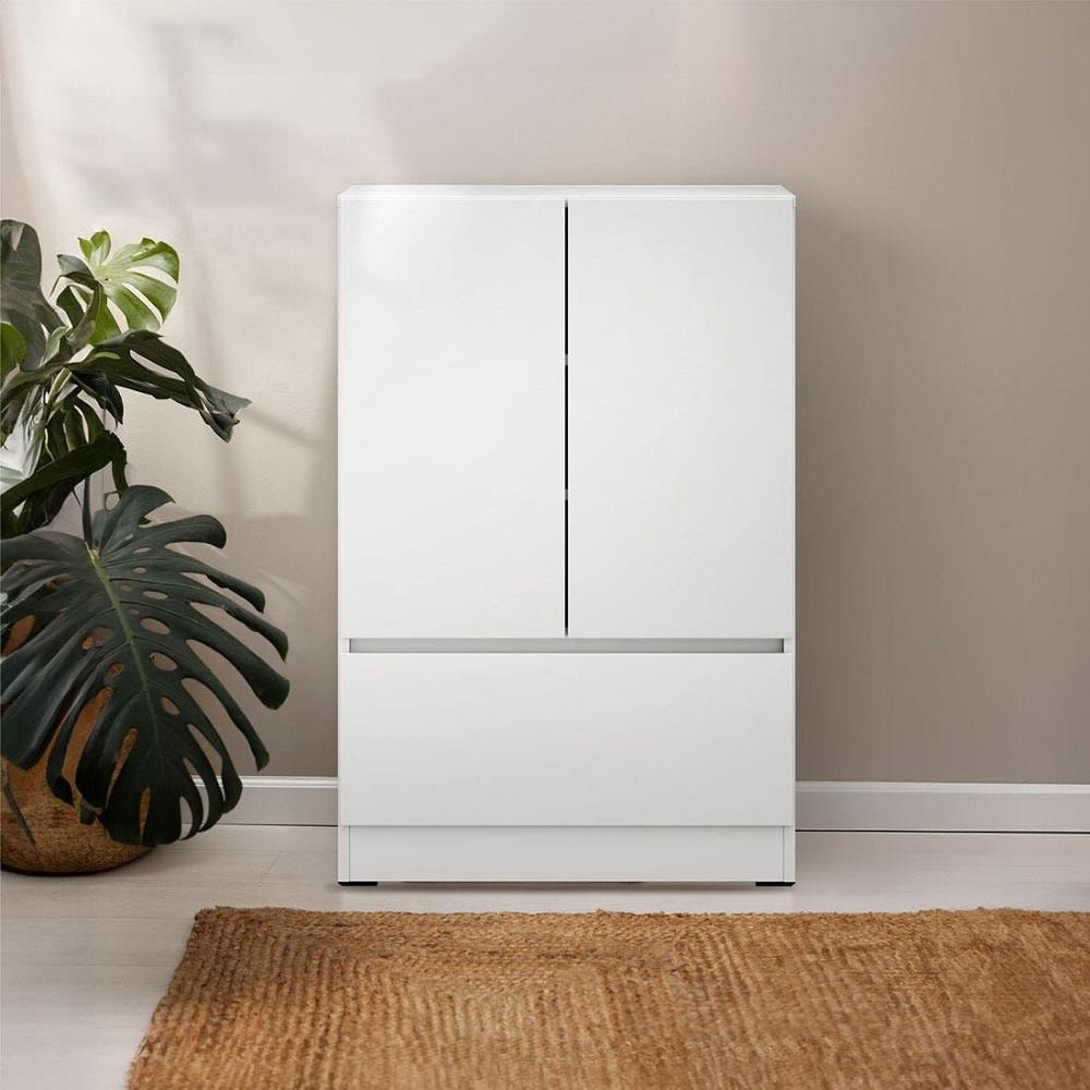 ตู้วางรองเท้า KONCEPT PURA 19237757 60 ซม. สีขาว