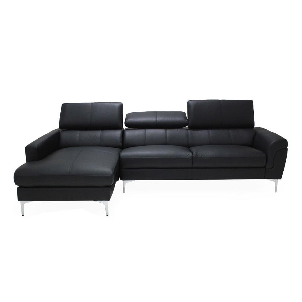 โซฟาเข้ามุมซ้าย SB FURNITURE GEEZER 19216832 สีดำ