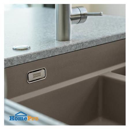 ซิงค์ฝัง 2 หลุม FRANKE KNG 120 OYSTER 76 ซม. สีน้ำตาล_3