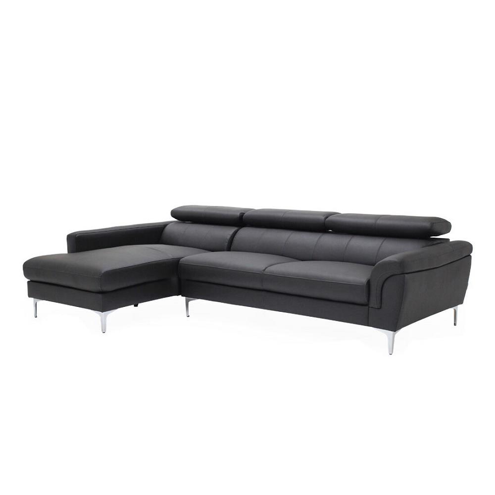 โซฟาเข้ามุมซ้าย SB FURNITURE GEEZER 19216831 สีน้ำตาลเข้ม