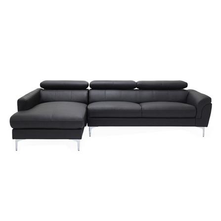 โซฟาเข้ามุมซ้าย SB FURNITURE GEEZER 19216831 สีน้ำตาลเข้ม_0