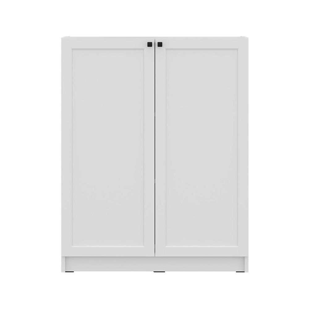 ตู้เตี้ยบานเปิด SB FURNITURE TRIXX 19247530 80 ซม. สีขาว