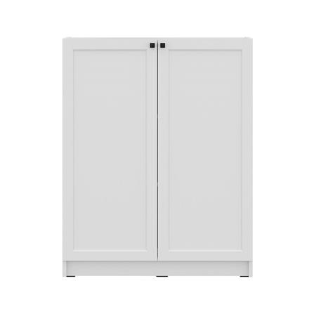 ตู้เตี้ยบานเปิด SB FURNITURE TRIXX 19247530 80 ซม. สีขาว_1