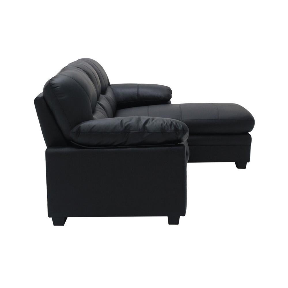 โซฟาเข้ามุมขวา SB FURNITURE LENU 19218120 สีดำ