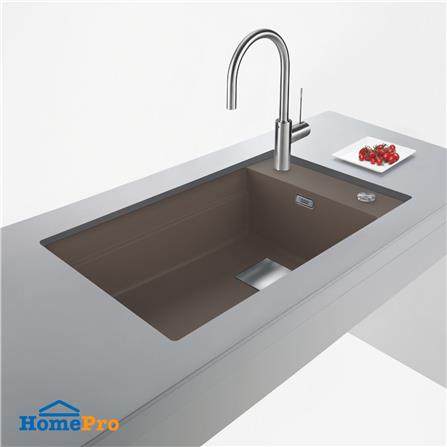 ซิงค์ฝัง 1 หลุม FRANKE KNG 110-62 OYSTER 76 ซม. สีน้ำตาล_2