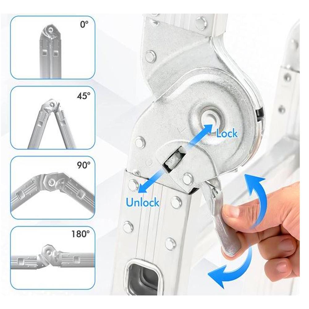 บันไดอเนกประสงค์ปรับแบบ BARCO M3 4x4 16 ขั้น
