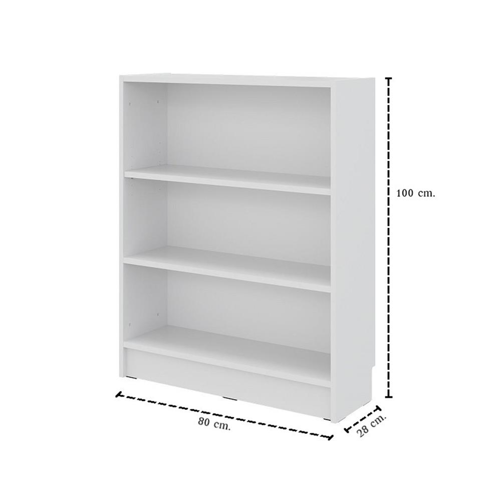 ตู้เตี้ย SB FURNITURE TRIXX 59064235 80 ซม. สีขาว