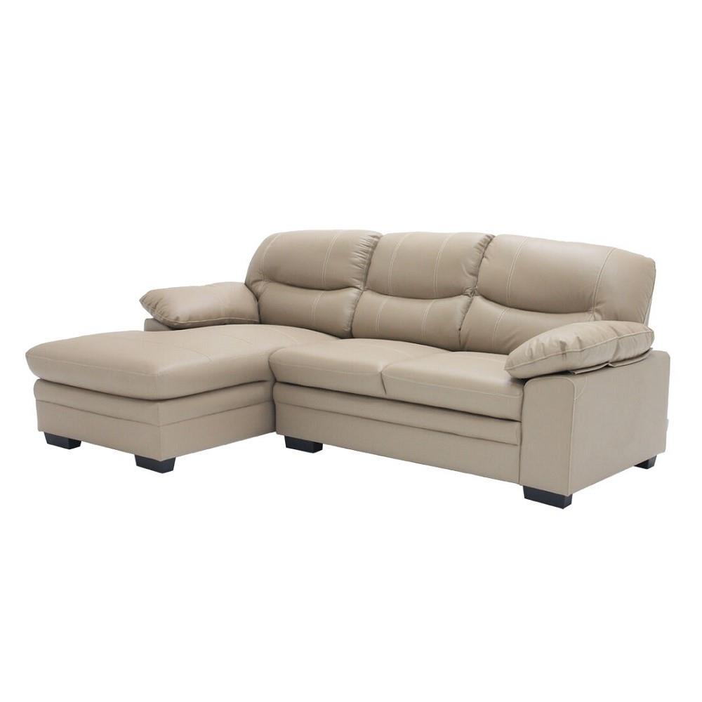 โซฟาเข้ามุมซ้าย SB FURNITURE LENU 19218128 สีน้ำตาลอ่อน