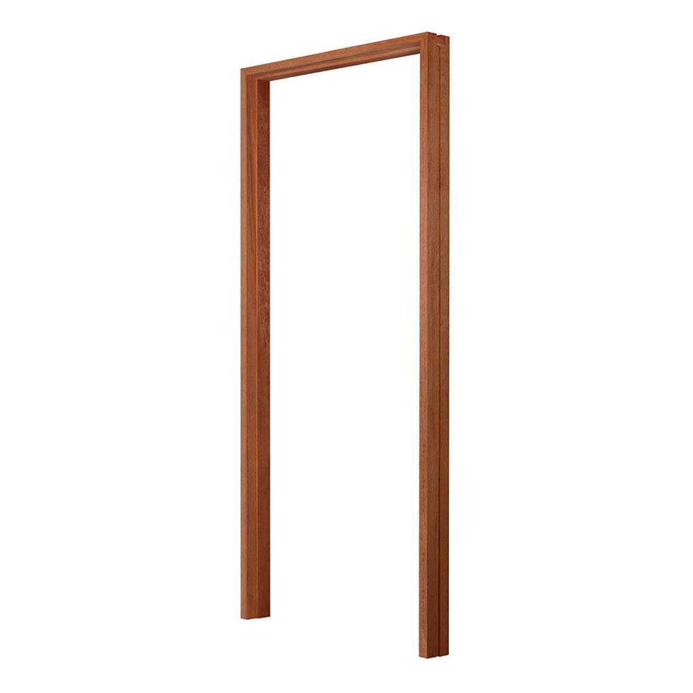 วงกบประตูไม้เนื้อแข็ง VK SL0924 100x200 ซม. สีธรรมชาติ