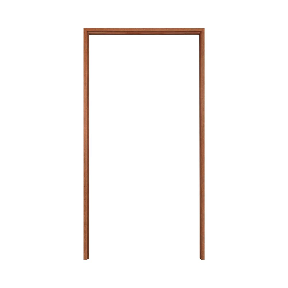 วงกบประตูไม้เนื้อแข็ง VK SL0924 100x200 ซม. สีธรรมชาติ