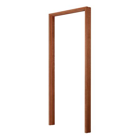 วงกบประตูไม้เนื้อแข็ง VK SL0924 100x200 ซม. สีธรรมชาติ_0