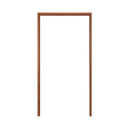 วงกบประตูไม้เนื้อแข็ง VK SL0924 100x200 ซม. สีธรรมชาติ_1