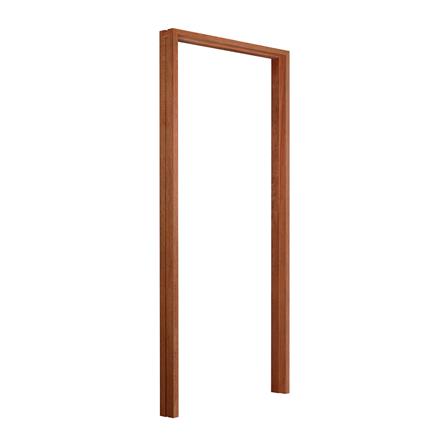 วงกบประตูไม้เนื้อแข็ง VK SL0924 100x200 ซม. สีธรรมชาติ_2