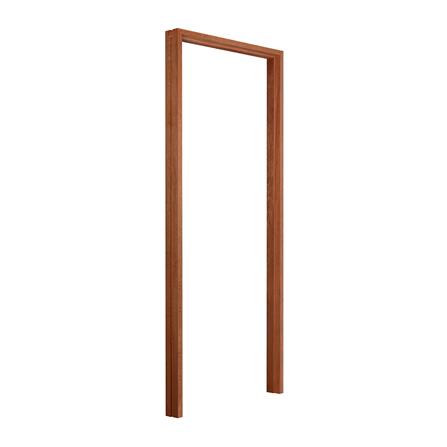 วงกบประตูไม้เนื้อแข็ง VK SL0924 90x200 ซม. สีธรรมชาติ_2