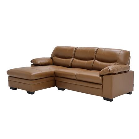 โซฟาเข้ามุมซ้าย SB FURNITURE LENU 19218130 สีน้ำตาล_1