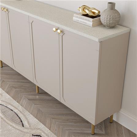 ตู้เตี้ย SB FURNITURE AELINA 19243216 160 ซม. สีครีม_5