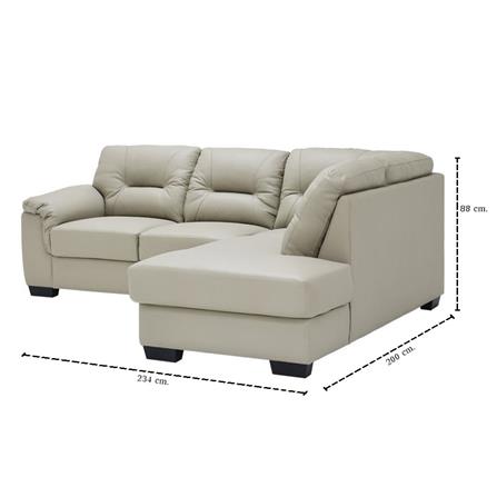 โซฟาเข้ามุมขวา SB FURNITURE GENTLE 19243225 สีเทา_4