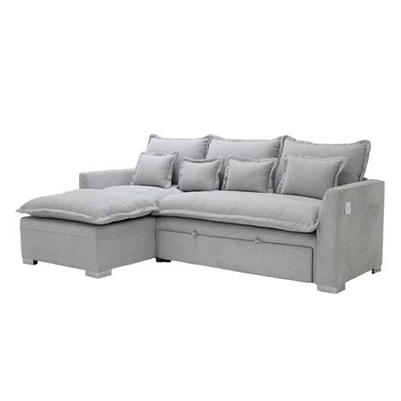 โซฟาเข้ามุมซ้าย SB FURNITURE TALIA PLUS 19236410 สีเทา_1