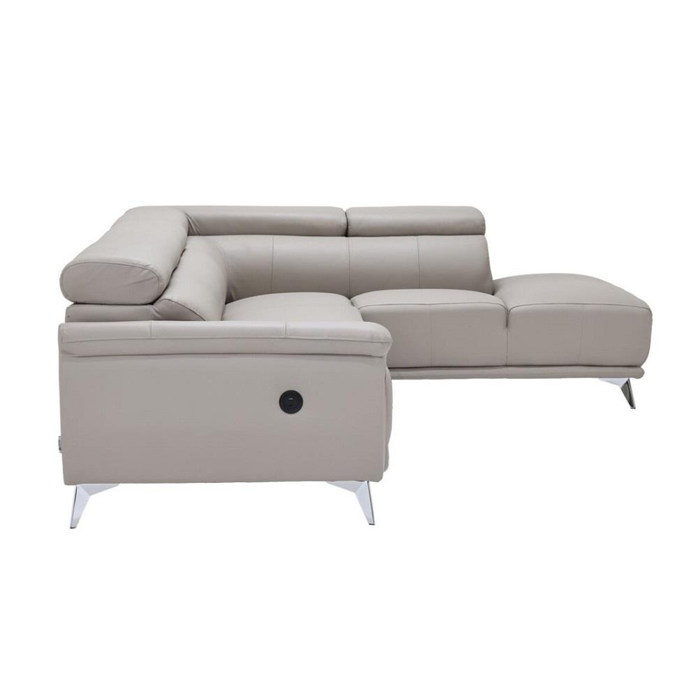 โซฟาเข้ามุมขวา SB FURNITURE GARRETT-PLUS 19243227 สีเทาอ่อน