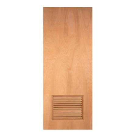 ประตูไม้อัดยางพร้อมเกล็ด ไม่เจาะลูกบิด VK 778 70x200 ซม. สีธรรมชาติ_0