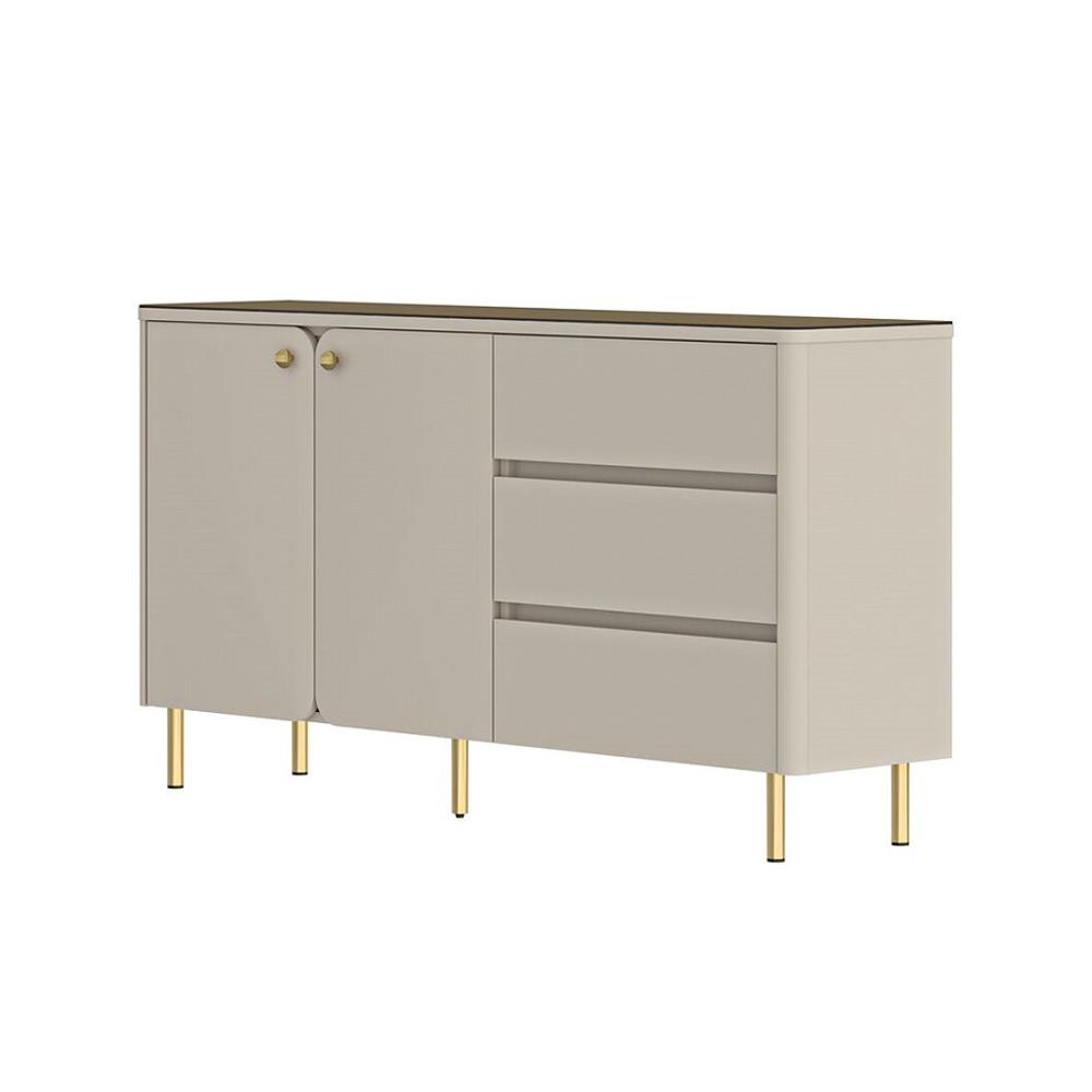 ตู้เตี้ย SB FURNITURE LIRENA 19243102 146 ซม. สีครีม