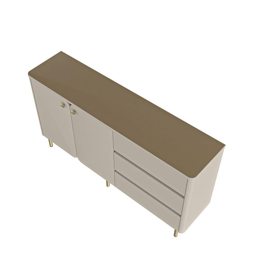 ตู้เตี้ย SB FURNITURE LIRENA 19243102 146 ซม. สีครีม