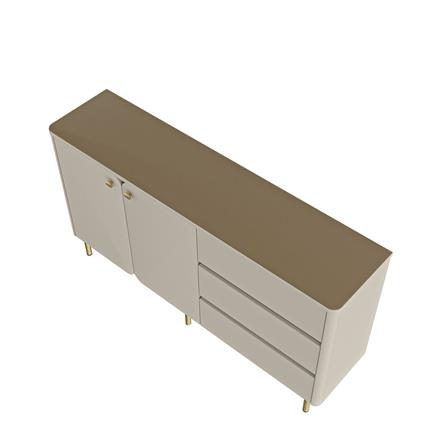 ตู้เตี้ย SB FURNITURE LIRENA 19243102 146 ซม. สีครีม_3