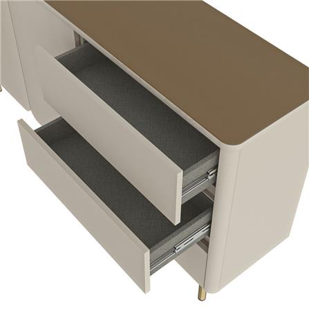 ตู้เตี้ย SB FURNITURE LIRENA 19243102 146 ซม. สีครีม_4