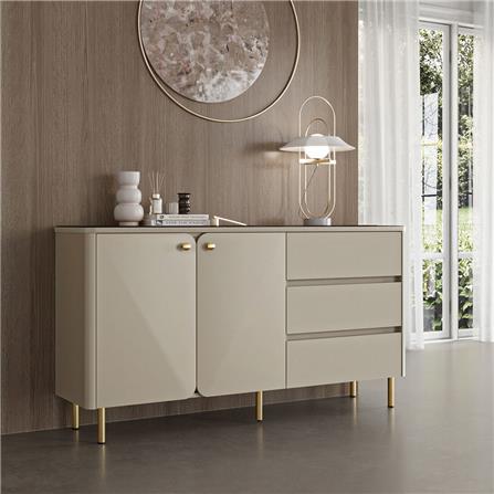 ตู้เตี้ย SB FURNITURE LIRENA 19243102 146 ซม. สีครีม_5