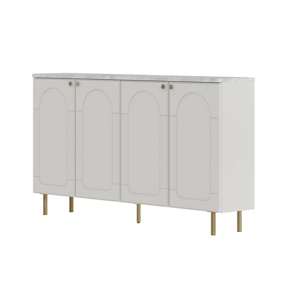 ตู้เตี้ย SB FURNITURE CIELA 19242370 160 ซม. สีเทาอ่อน