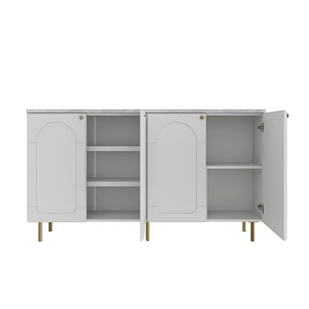 ตู้เตี้ย SB FURNITURE CIELA 19242370 160 ซม. สีเทาอ่อน_2