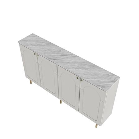 ตู้เตี้ย SB FURNITURE CIELA 19242370 160 ซม. สีเทาอ่อน_3