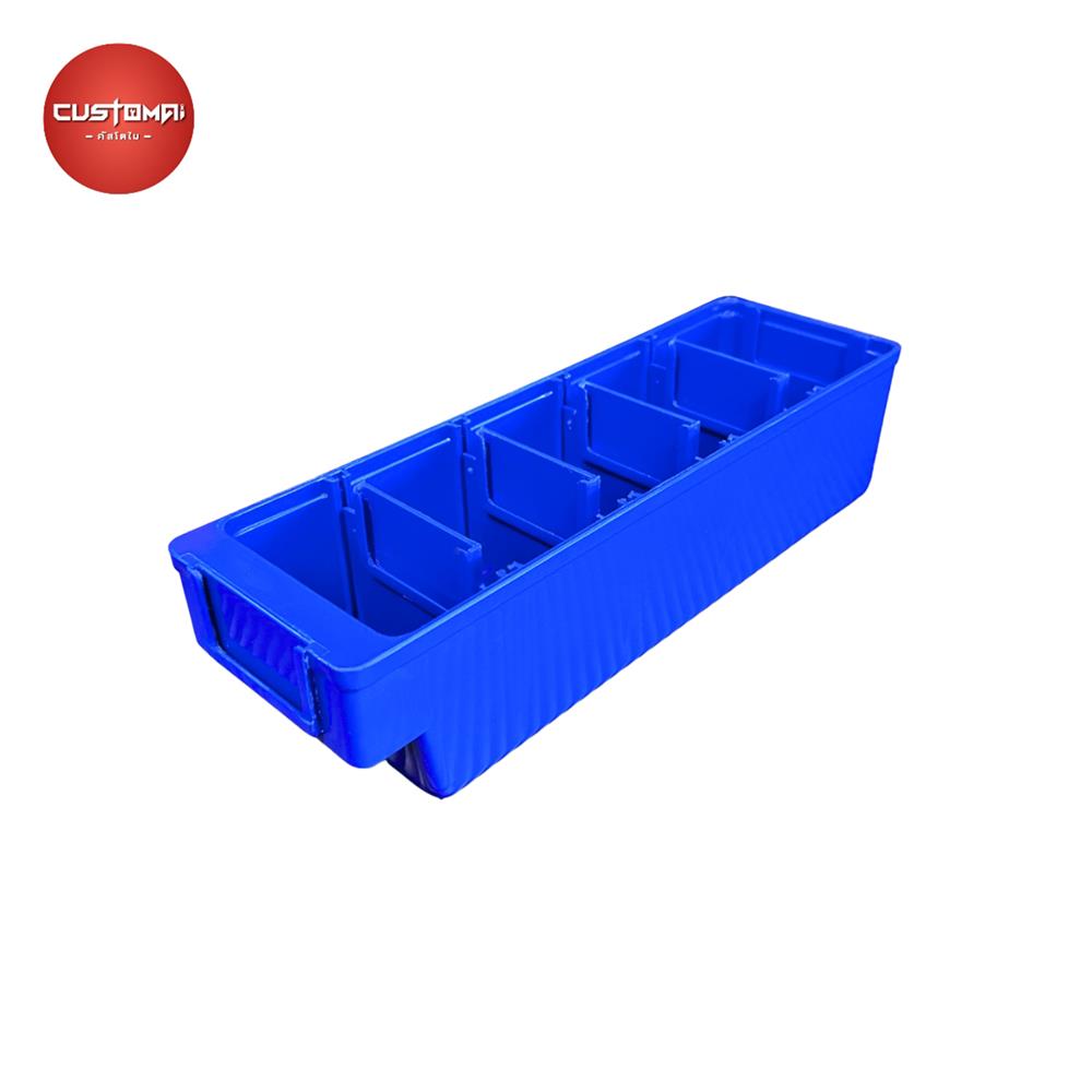 กล่องเครื่องมือใส่อะไหล่ 5 ช่อง CUSTOMAI NO.1034 สีน้ำเงิน_1