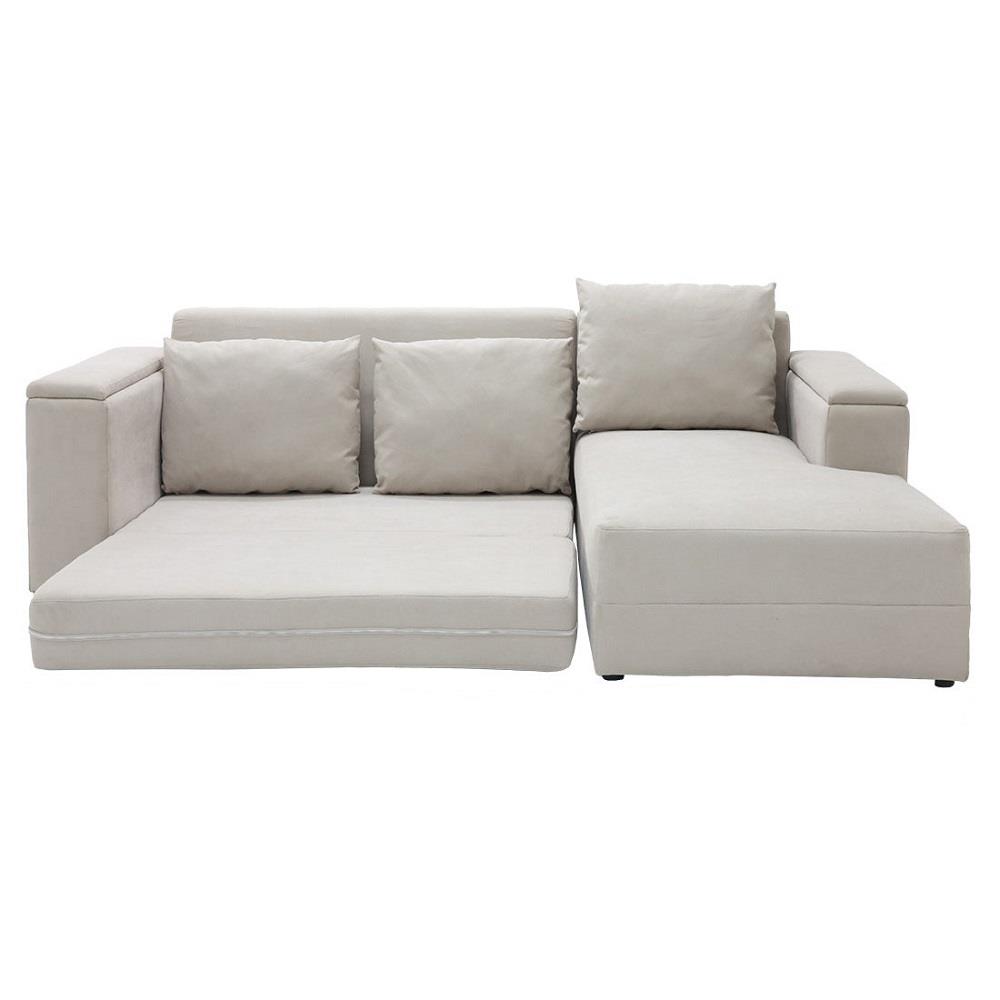 โซฟาเข้ามุมขวา KONCEPT RAPHAT 19231309 สีครีม